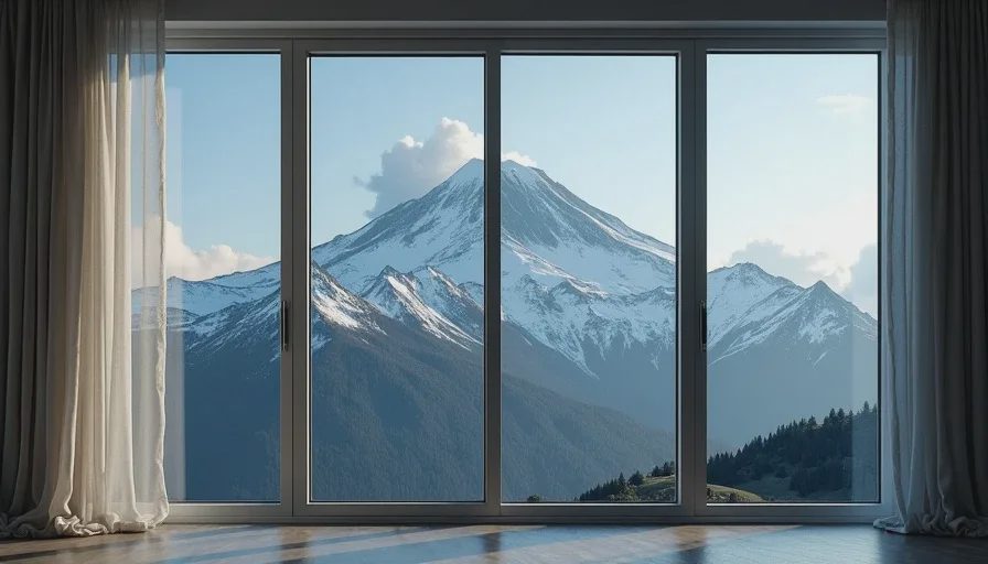 Framed view feels bigger than full panoramic view.